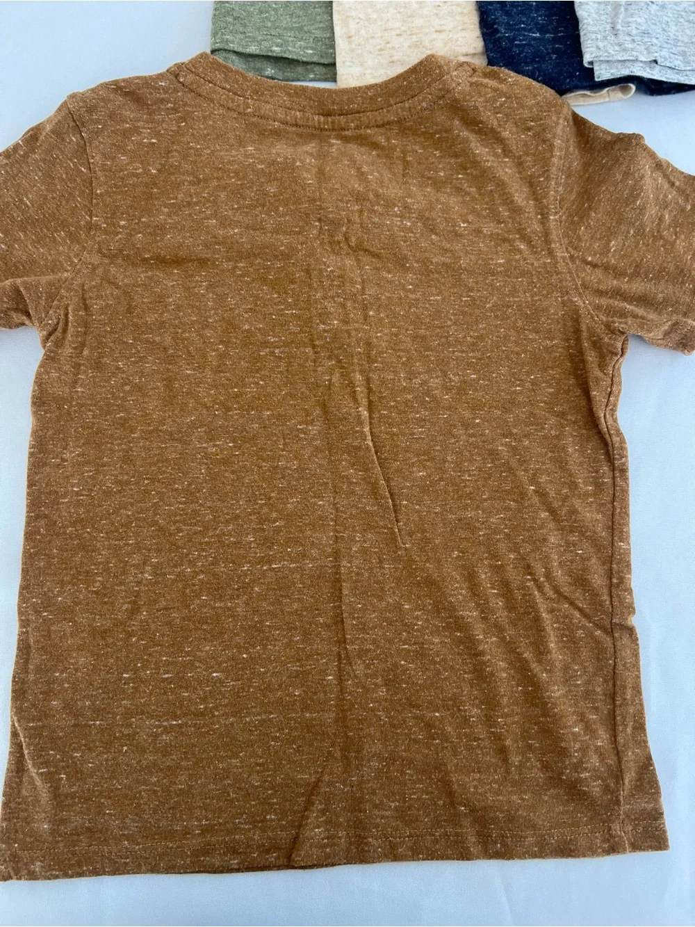 Kids Cat and Jack Neutral Heathered shirts bundle- Set of 5